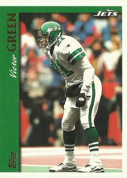 Victor Green New York Jets 1997 Topps NFL #282